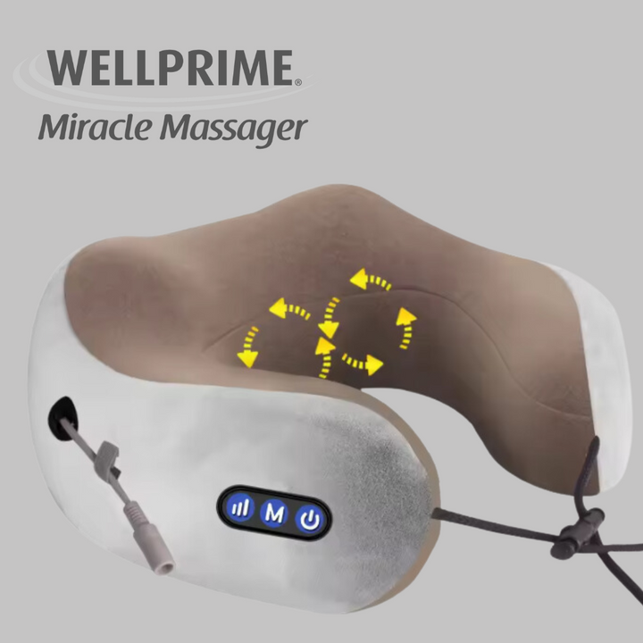Massageador de Pescoço e Ombros com Calor Infravermelho